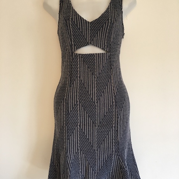 PM Editor Pick! ⭐️ Huge Sale!! Navy Cutout dress - Picture 6 of 8